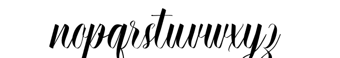 Belleriana Font LOWERCASE