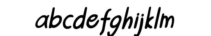 Bellfast Bold Italic Font LOWERCASE