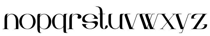 Bellga Font LOWERCASE