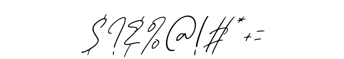 Bellia Maddison Italic Font OTHER CHARS