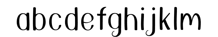 Bellie Font LOWERCASE