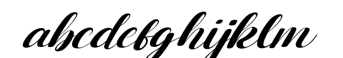 Belligo Font LOWERCASE