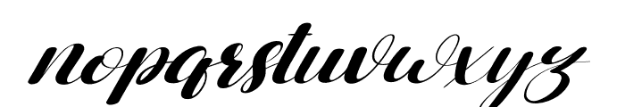 Belligo Font LOWERCASE