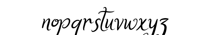 Bellina Seamy Italic Font LOWERCASE