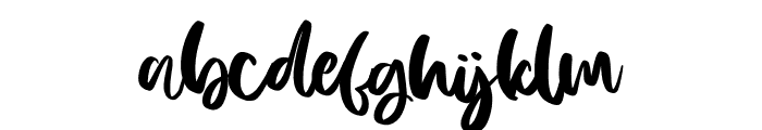 Bellinda Hailey Font LOWERCASE