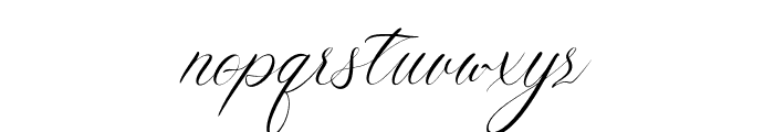 Bellinghearts Font LOWERCASE