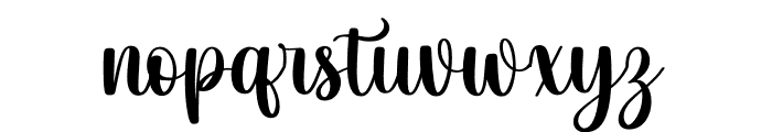 Belliona Font LOWERCASE