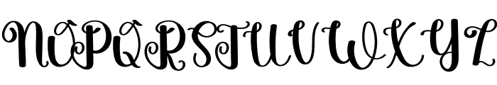 Bellisda Font UPPERCASE