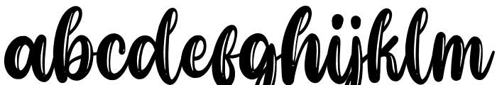 Bellish Glare Font LOWERCASE