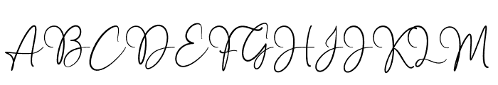 Bellissa Signature Font UPPERCASE