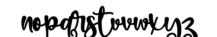 Bellissa Font LOWERCASE