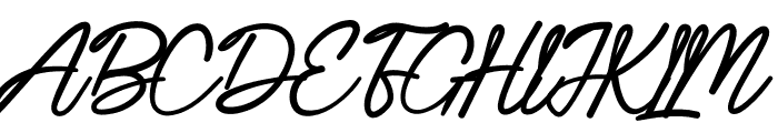 Bellmetta Signature Font UPPERCASE