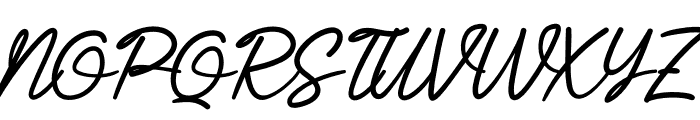 Bellmetta Signature Font UPPERCASE