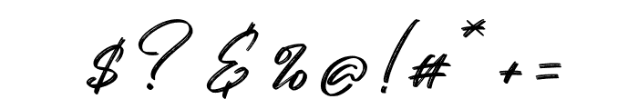 Bellmonty Font OTHER CHARS