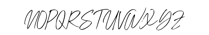 Belloan Signature Font UPPERCASE