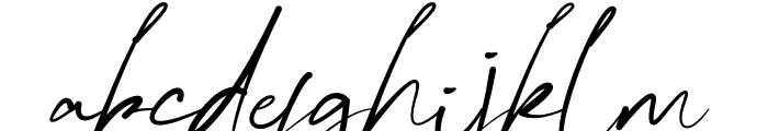 Bellogia Signature Font LOWERCASE