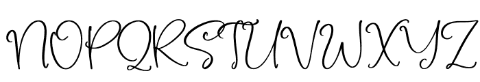 Belloty Signatone Font UPPERCASE