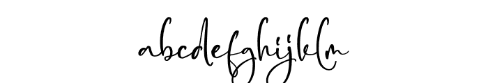 Belloty Signatone Font LOWERCASE