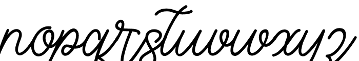 Belloved Font LOWERCASE
