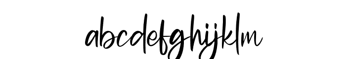 Belluta Font LOWERCASE