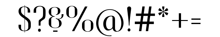 BellyPark-Regular Font OTHER CHARS