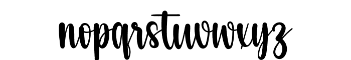 Belove Husband Font LOWERCASE