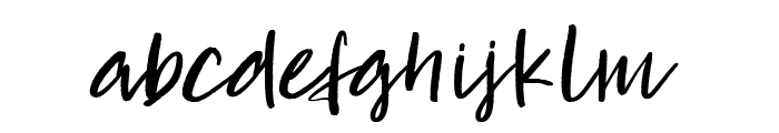 Beloved Dreams Font LOWERCASE