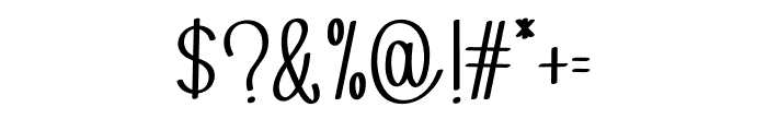 Beloved Grandma Font OTHER CHARS