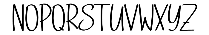 Beloved Grandma Font UPPERCASE