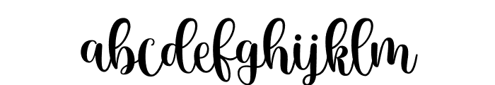 Beloved Hearts Font LOWERCASE
