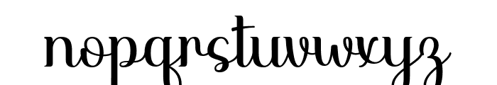 Beloved Student Font LOWERCASE