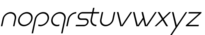Belsy Italic Font LOWERCASE