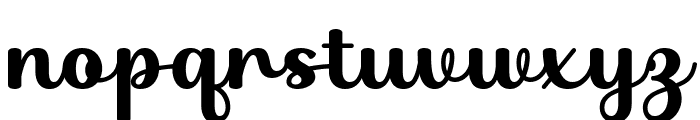 Belucky Font LOWERCASE