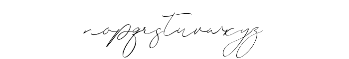 Beluyha Font LOWERCASE