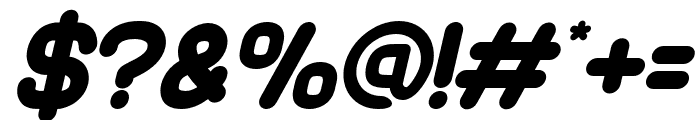 BelvesnutSans-Italic Font OTHER CHARS