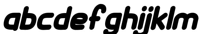 BelvesnutSans-Italic Font LOWERCASE