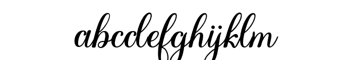 Belycha Font LOWERCASE
