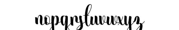 Belyna Font LOWERCASE