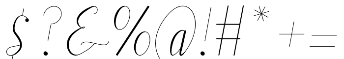 Belynti Script Font OTHER CHARS