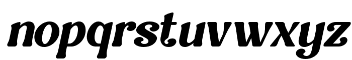 Belyora Italic Font LOWERCASE