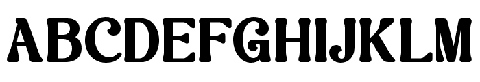 Belyora Regular Font UPPERCASE