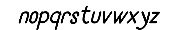 Bemboom Italic Font LOWERCASE