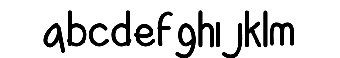 Bemboom Font LOWERCASE