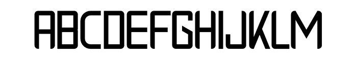 Bemon Font UPPERCASE