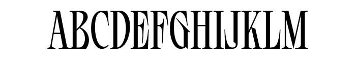 Bemore Serif Font UPPERCASE