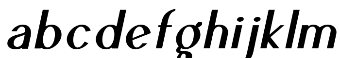 Ben-BoldItalic Font LOWERCASE