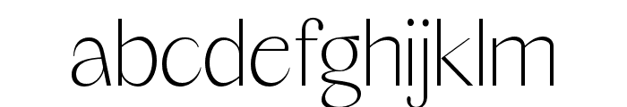 Benage Regular Font LOWERCASE