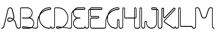 BenangMerah-Regular Font UPPERCASE