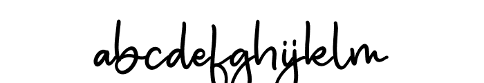 Benattia Signhale Font LOWERCASE