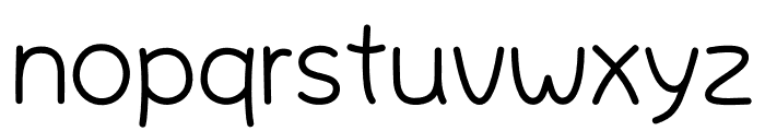 Bend Radius Font LOWERCASE